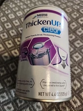 Thicken up CLEAR - Tasteless & Odorless Instant Food & Drink Thickening Powder 