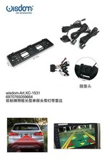 Portatarga EU Wisdom XC-1531 con Telecamera Retromarcia e Sensore Parcheggio wis