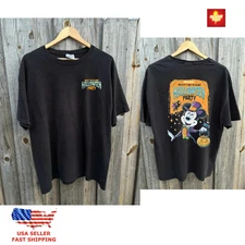 Open Deal 25' Mickey's Not So Scary Halloween Party Disney World T-Shirt Black