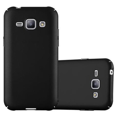 Hülle für Samsung Galaxy J1 2015 Schutzhülle Hard Case Handy Matt Metallic