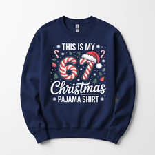 This My 67 Christmas Pajama 67 Meme Gen Alpha Boys Girls Sweatshirt