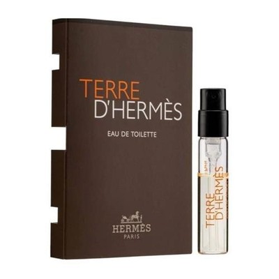 Terre D'hermes by Hermes for Men 0.06oz Eau De Toilette Vial Spray