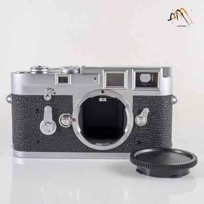 Leica M3 Single Stroke Silver Film Rangefinder Camera #23587