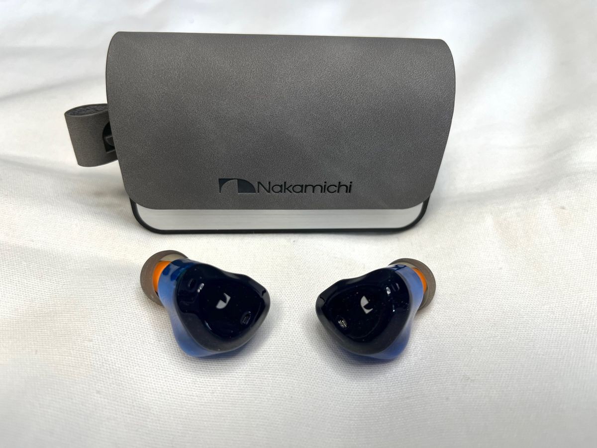 【新品】Nakamichi Elite TWS700ANC アンモライト Nakamichi ELITE TWS700ANC Blue ANC True Wireless Earphones Hi-Fi