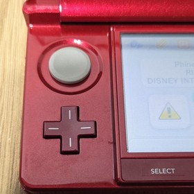 Nintendo 3DS Console Flame Red  CTR-001 Tested Authentic + Charger + Game 🎮