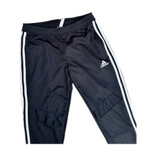 Adidas Black 3-Stripes Climacool Joggers Track Pants  Size Small