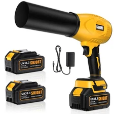 Leaf Blower Cordless with Battery and Charger, 800,000 RPM, Lightweight Handh...