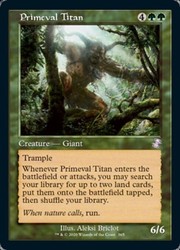 Primeval Titan 365 Time Spiral Remastered Timeshifted