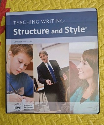 IEW Teaching Writing: Structure and Style Seminar and by Andrew Pudewa NO DVD's