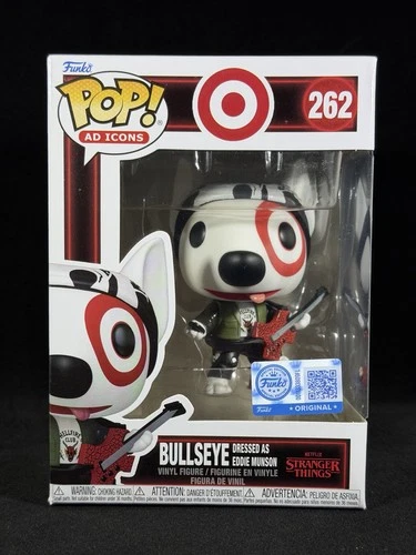 Funko POP! Ad Icons Stranger Things Bullseye Dressed as Eddie Munson #262 Target