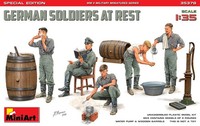 Miniart 35378 - 1/35 German Soldiers At Rest. Special Edition - Neu