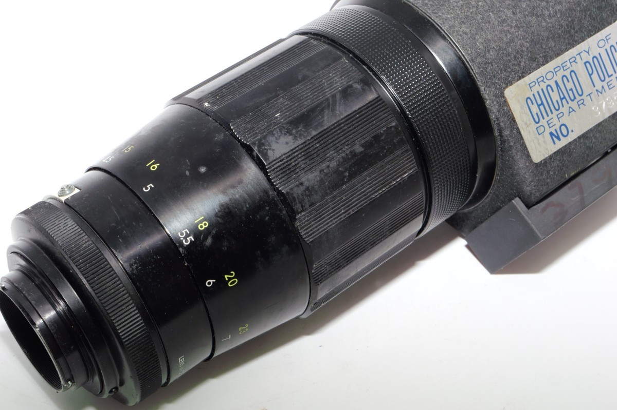 Topcon RE Auto-Topcor 300mm f2.8 Lens. Topcon Super DM. CHICAGO