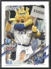 2021 Topps Opening Day Sluggerrr Mascots #M-7 Kansas City Royals
