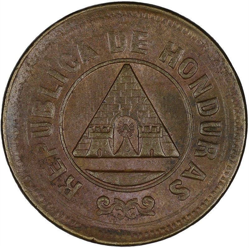 Honduras 1912 2 Centavos UNC SCARCE CONDITION