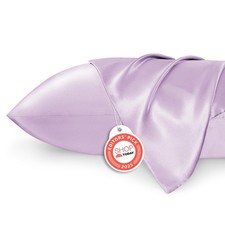 Bedsure Satin Pillowcase 2 Pack Similar Standard 20" x 26" , 20 - Lavender