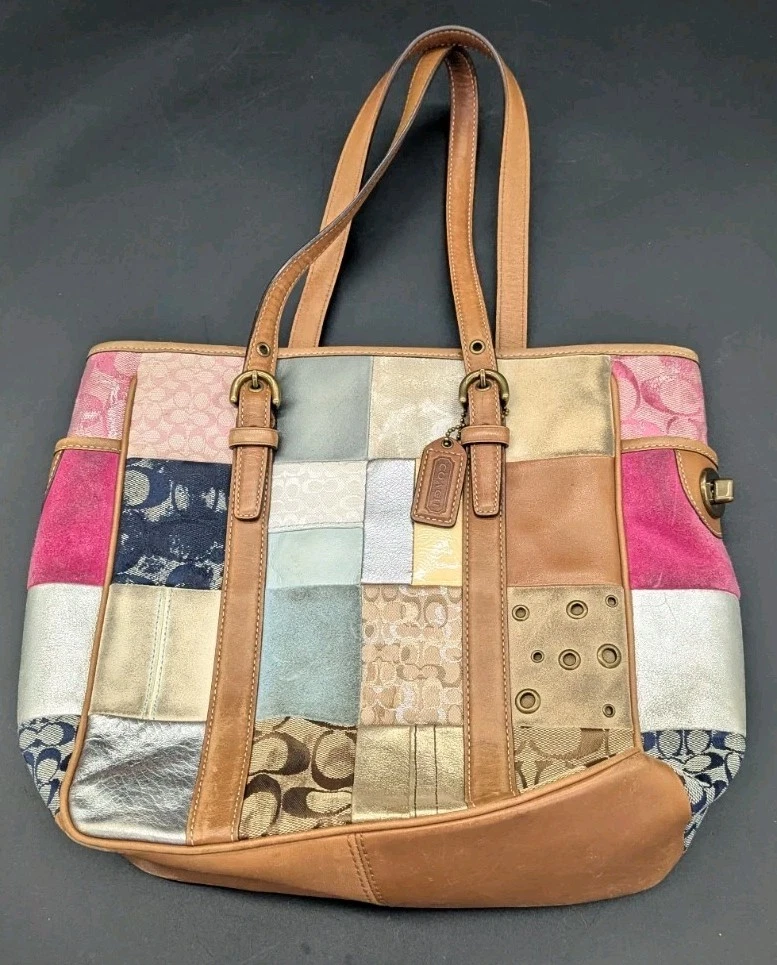 Coach Patchwork Bags & Handbags for Women for sale - eBay