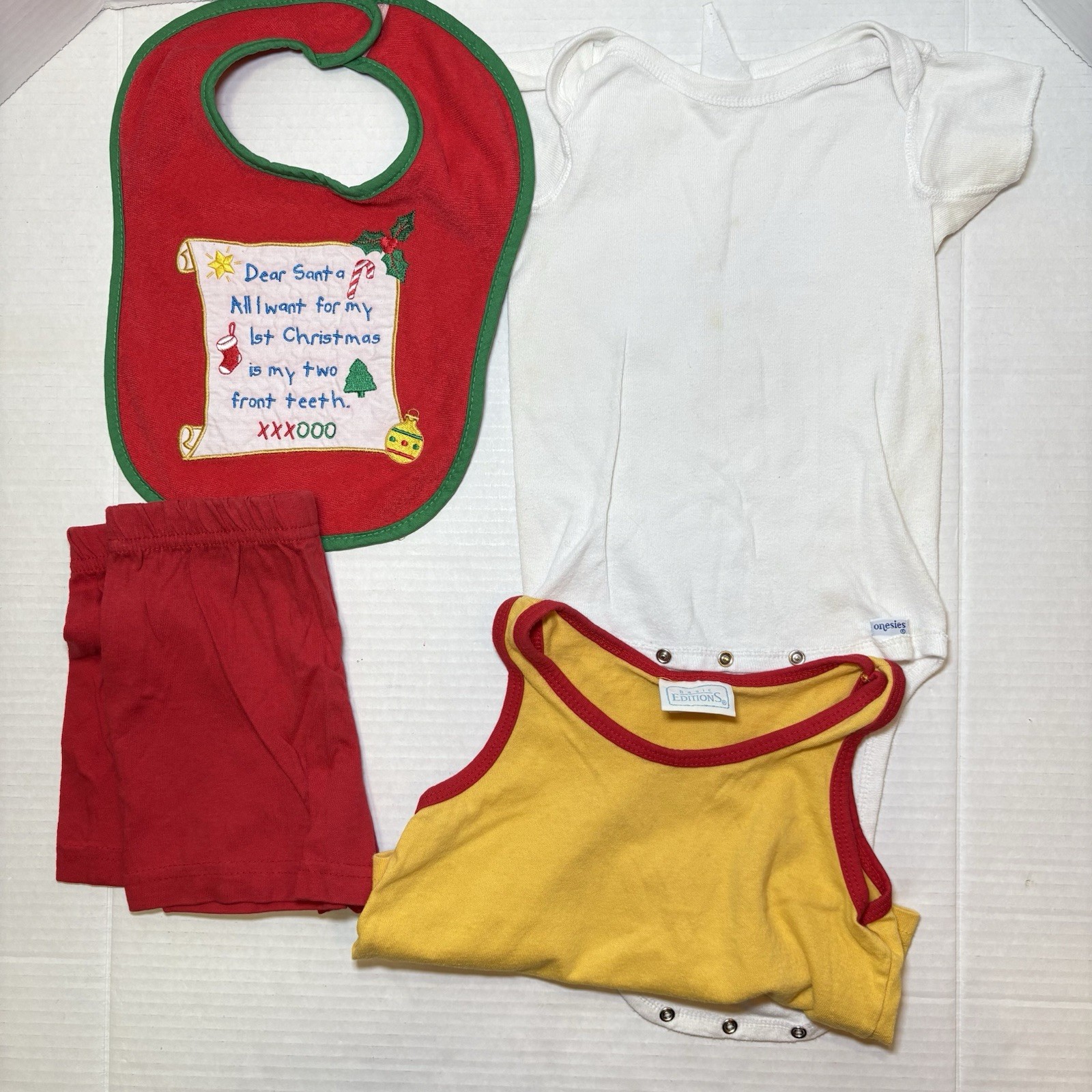 12 VTG Toddler Clothes Lot Infant-4T Gerber Baby B’Gosh Samara Mix Stained Torn