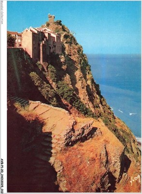 AVBP1-0007-20 - NONZA - Curious village built on a rock falling steeply into