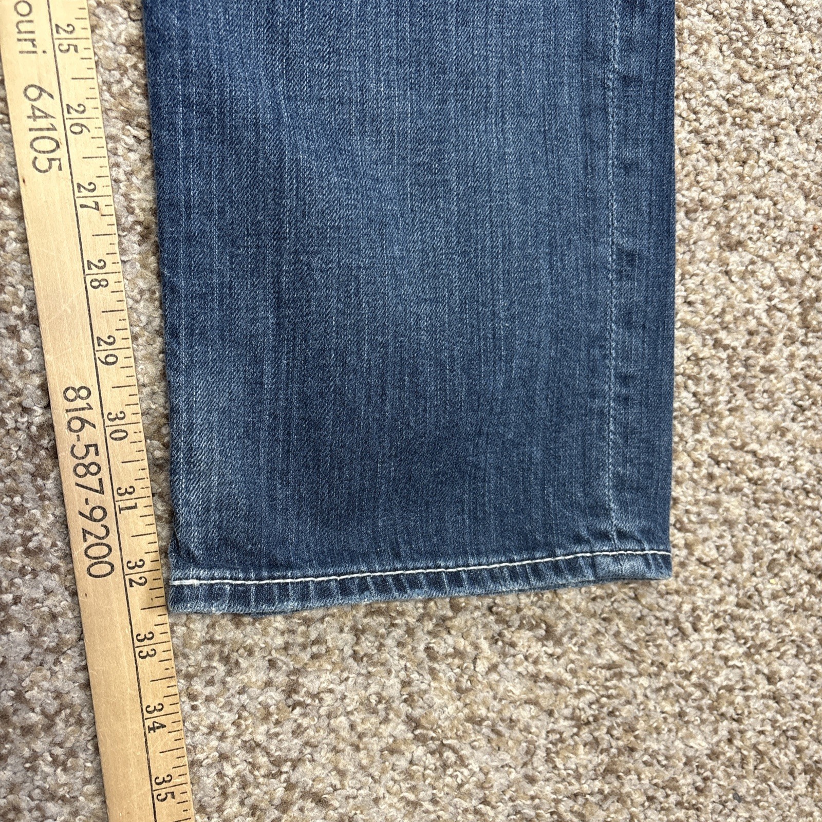 Big Star Maddie Skinny Mid Rise Fit jeans size 36L Fits 37 X 32.5 - View 11