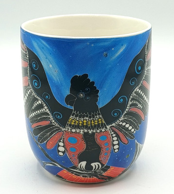 Maxwell Williams Melanie Hava Jugaig Bana Wabu Black Cockatoo Coffee Mug