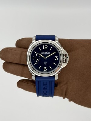 Panerai Luminor Blu Mare PAM01085 44mm Blue Dial Auto Unworn Box Card