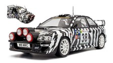 Model Car Scale 1:18 SUBARU IMPREZA S5 WRC TAP RALLY OF PORTUGAL 2001 HE...