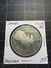 Canada Silver 1 Dollar 1992 Stagecoach .925 Fine Proof