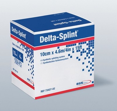 BSN Delta-Splint Gepolstertes Schienensystem Glasfaser 5 Größen 4,6m Rolle