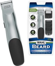 Groomsman Battery Operated Facial Hair Trimmer for Beard & Mustache Trimming Inc