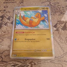 DRAGONITE 149/165 SCARLATTO E VIOLETTO RARA HOLO CARTA POKEMON NM