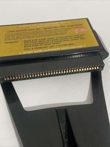 NES Nintendo Game Genie Videogioco Enhancer 7356 - Foto 3 di 5
