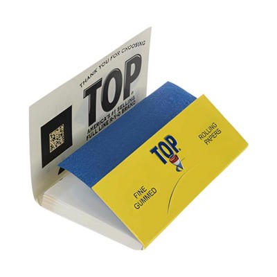 top papers tobacco T.O.P. Fined Gummed Cigarette Papers - 24 Booklets for sale online