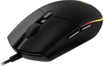 Logitech Gaming Mouse G102 LIGHTSYNC Maus für Rechtshänder, Optisch, 6 Tasten, k