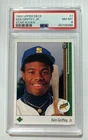1989 Upper Deck - Star Rookie #1 Ken Griffey Jr PSA 8 NM-MT Seattle Mariners HOF