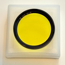B W Bay III 022 Yellow Filter for Rolleiflex TLR Boxed Excellent