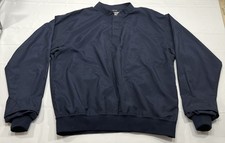 Zero Restriction Mens L Golf 1/4 Long Sleeve Pullover Lightweight Logo - Flaw