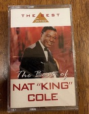 Best of Nat King Cole by Nat King Cole Cassette, 1998 Sealed