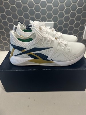 Men's Reebok Nano X1 Froning Training Sneaker (White/Blue/Gold)
