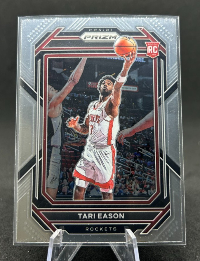 Tari Eason 2022-23 NBA Panini Prizm Base Rookie RC #258 Rockets