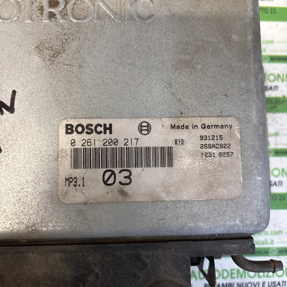 Centralina Motore Citroën AX GTI - 0261200217 - Immagine 2 di 3