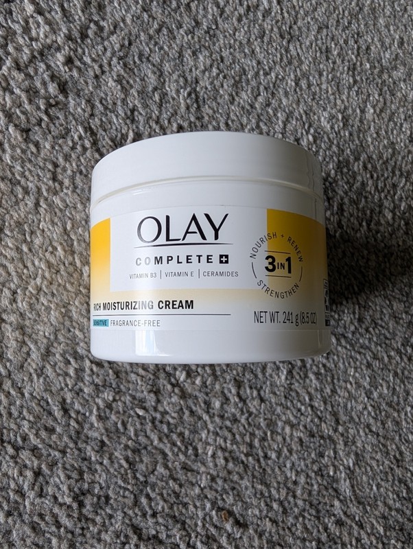 Olay Complete Rich Moisturizing Cream FragFree 8.5oz (N2)