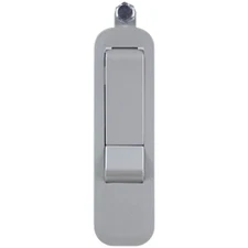 PL-LSN-10206-3000 Non-Locking Pivot Latch, Long Body, Long Arm, Silver Powder