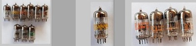 1 Stück Röhre Tube Double Triode 6BQ7A, ECC180                  / LF S 54