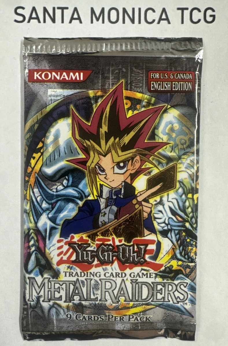 Yu-Gi-Oh! TCG Metal Raiders Sealed Collectible Card Game Packs for