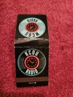 MATCHBOOK   "KCOU RADIO" VILLAGE HANGOUT NYC FULL UNSTRUCK RARE — photo 4