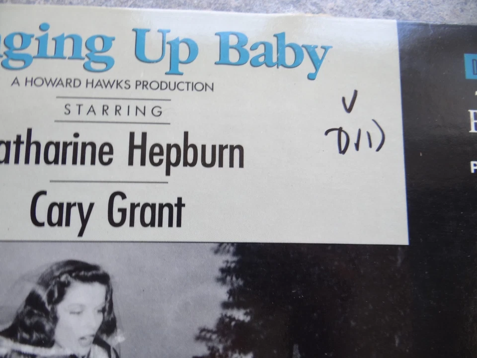 Bringing Up Baby US Vintage Laser Disc LD Film Video CD Laserdisk Englisch 30er - Bild 4 von 4