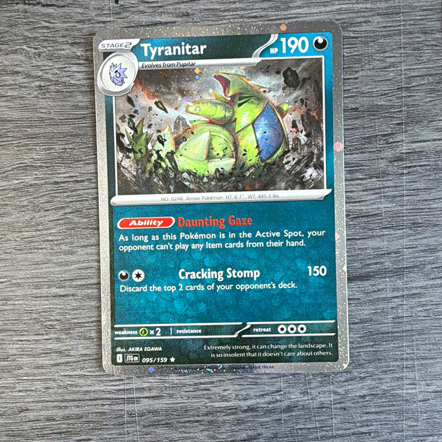 Tyranitar [Cosmos Holo] #95 (Journey Together (2025))