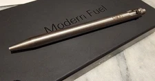 MODERN FUEL Stainless Steel Pen branded CNEXT Brand New
