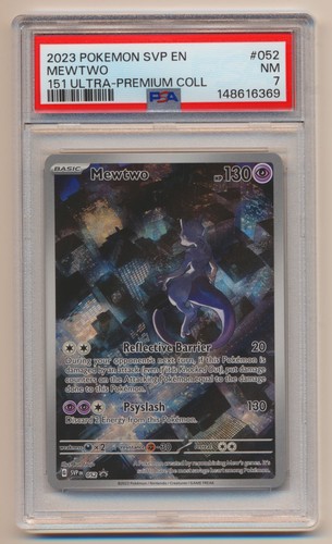 Mewtwo graded PSA 7 for sale on eBay