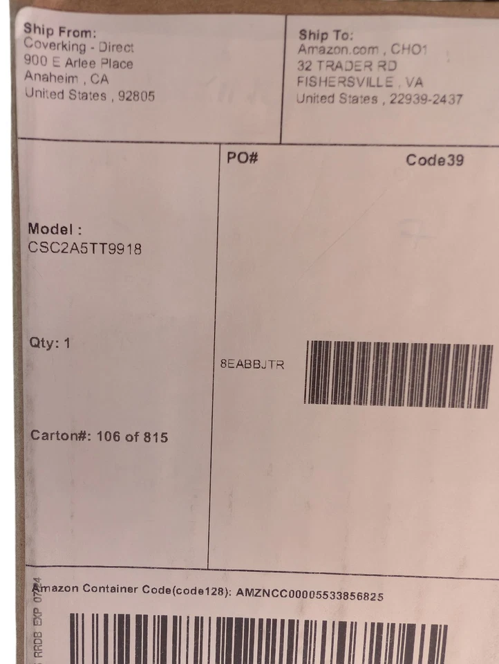 Cubierta de asiento Coverking Custom Fit para Toyota Prius 2016-2022 trasera 60/40 dividida Foto 4 de 4